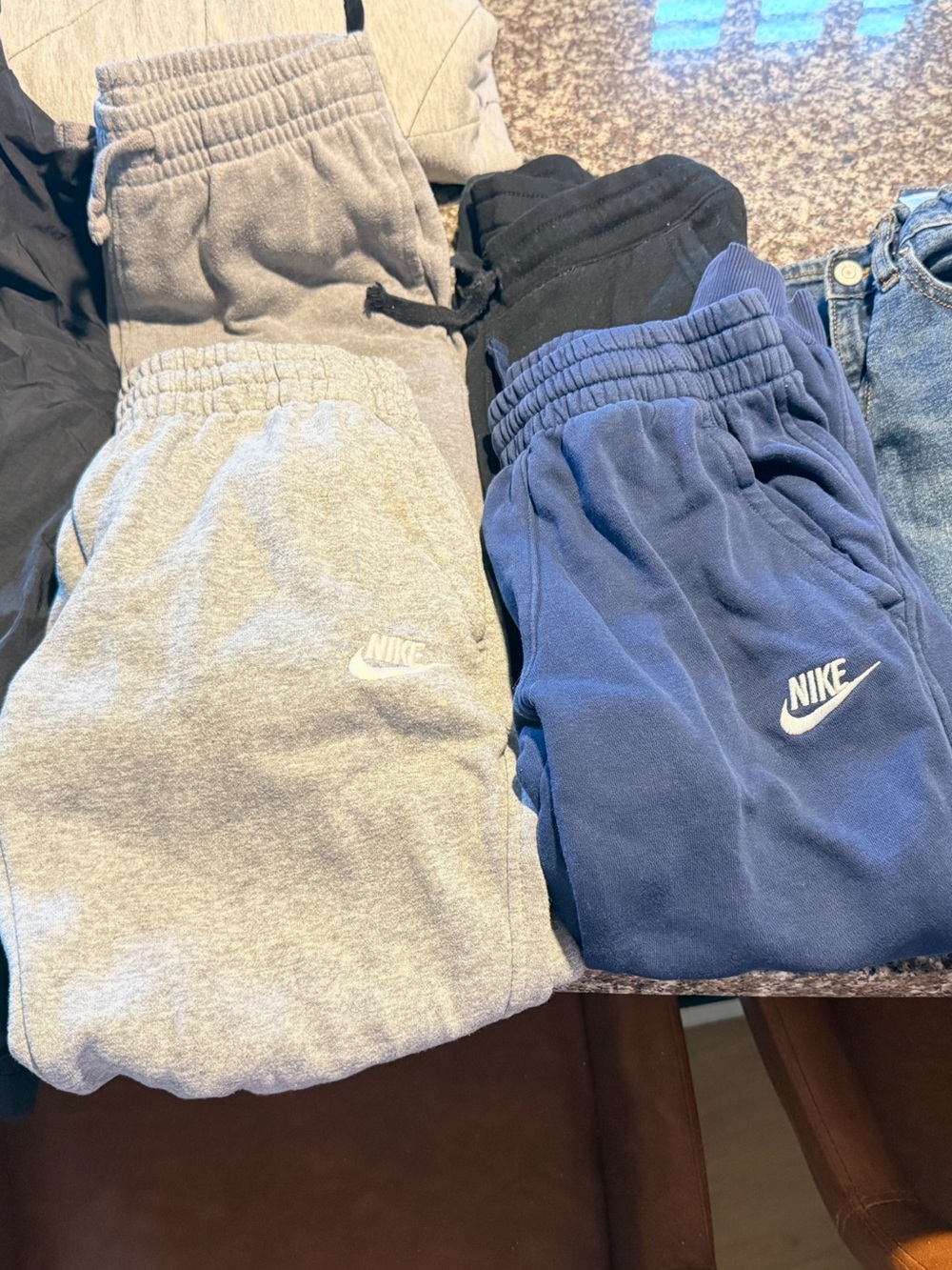 Nike Kids Sweatpants Bundle - Gray & Navy